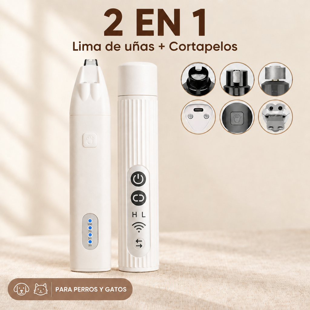 Lima de uñas + Cortapelos