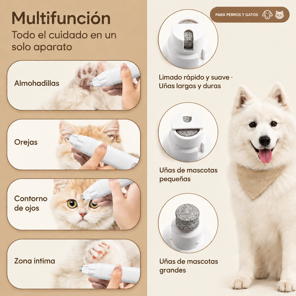 Lima de uñas + Cortapelos